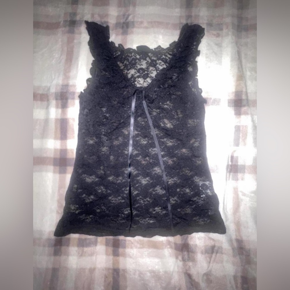 Brandy Melville Black Lace Camisole